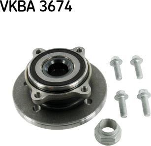 SKF VKBA 3674 - KIT DO NR: KLP-BM-019 /NUT, 4 BOLT/ www.molydon.hr