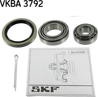 SKF VKBA 3792 - Komplet Ležaja kotača www.molydon.hr