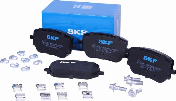 SKF VKBP 91382 - Komplet Pločica, disk-kočnica www.molydon.hr
