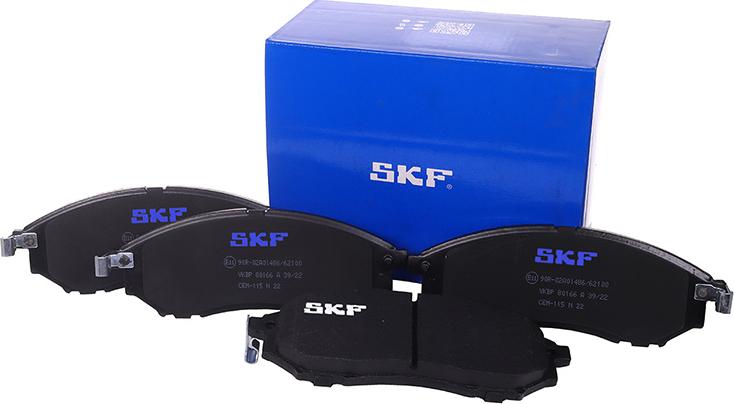SKF VKBP 80166 A - Komplet Pločica, disk-kočnica www.molydon.hr