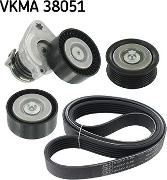 SKF VKMA 38051 - Garnitura klinastog rebrastog remena www.molydon.hr