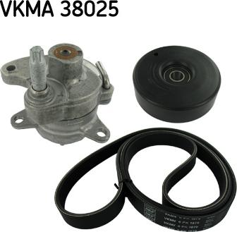 SKF VKMA 38025 - Garnitura klinastog rebrastog remena www.molydon.hr