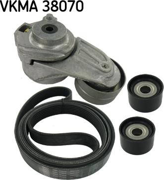 SKF VKMA 38070 - Garnitura klinastog rebrastog remena www.molydon.hr