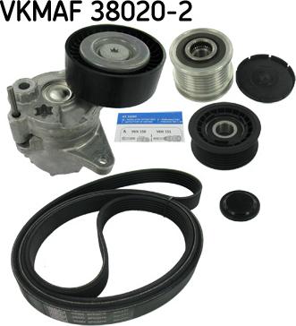 SKF VKMAF 38020-2 - Garnitura klinastog rebrastog remena www.molydon.hr