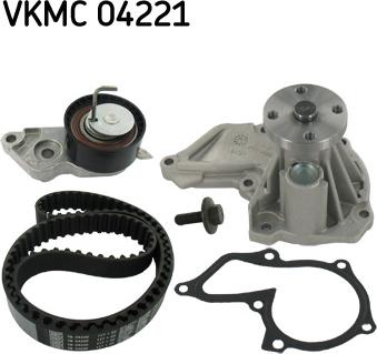 SKF VKMC 04221 - Vodena pumpa sa kompletom zupčastog remena www.molydon.hr
