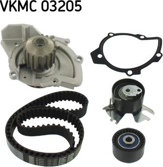 SKF VKMC 03205 - Vodena pumpa sa kompletom zupčastog remena www.molydon.hr