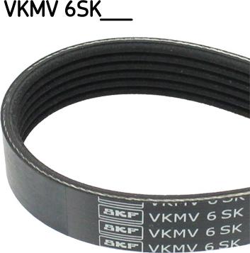 SKF VKMV 6SK691 - Klinasti rebrasti remen  www.molydon.hr