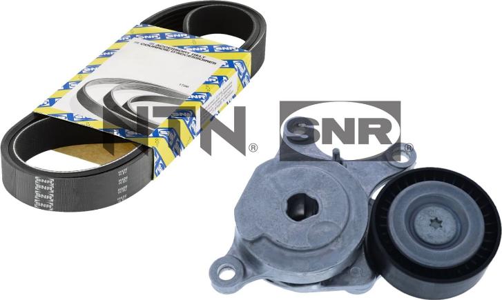 SNR KA851.06 - Garnitura klinastog rebrastog remena www.molydon.hr