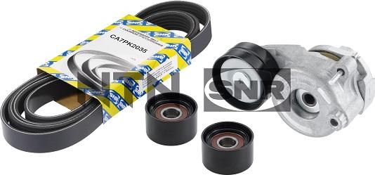 SNR KA851.02 - Garnitura klinastog rebrastog remena www.molydon.hr