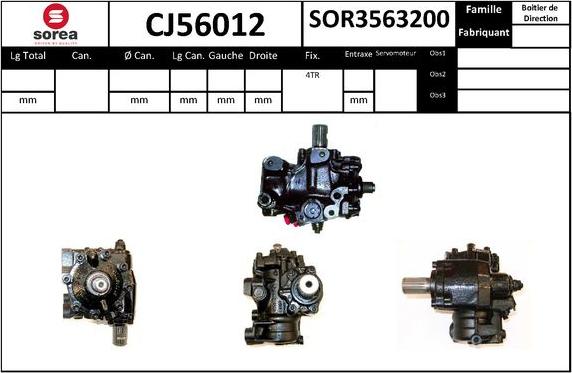 SNRA CJ56012 - upravljački mehanizam www.molydon.hr