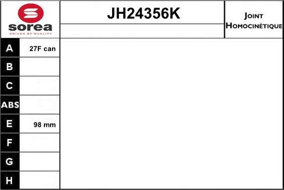 SNRA JH24356K - Kardan, Pogonska osovina www.molydon.hr