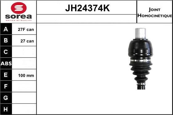 SNRA JH24374K - Kardan, Pogonska osovina www.molydon.hr