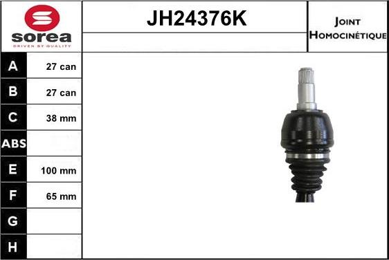 SNRA JH24376K - Kardan, Pogonska osovina www.molydon.hr