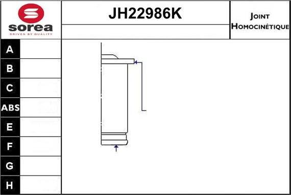 SNRA JH22986K - Kardan, Pogonska osovina www.molydon.hr