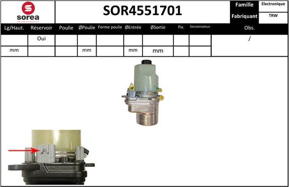 SNRA SOR4551701 - Hidraulična pumpa, upravljanje www.molydon.hr