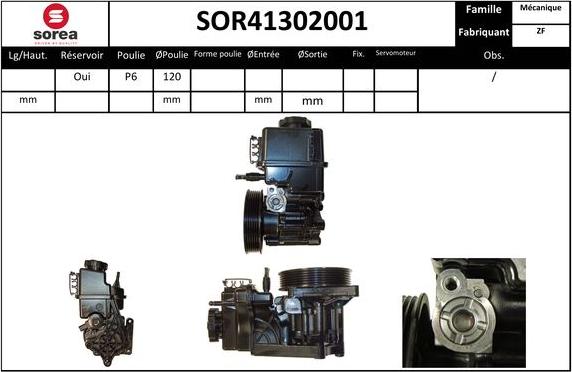 SNRA SOR41302001 - Hidraulična pumpa, upravljanje www.molydon.hr