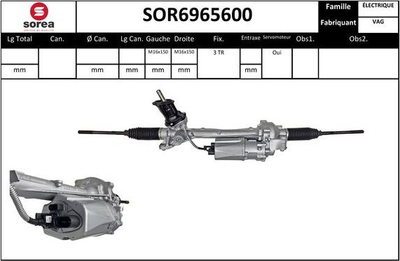 SNRA SOR6965600 - upravljački mehanizam www.molydon.hr