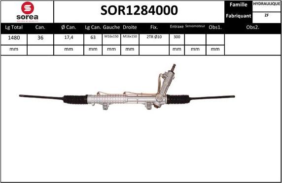SNRA SOR1284000 - upravljački mehanizam www.molydon.hr