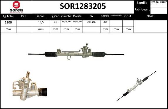 SNRA SOR1283205 - upravljački mehanizam www.molydon.hr