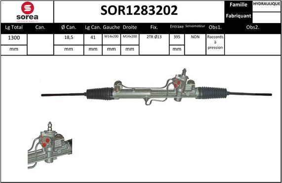 SNRA SOR1283202 - upravljački mehanizam www.molydon.hr