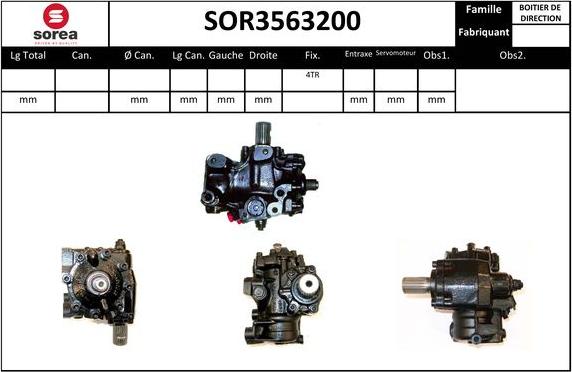 SNRA SOR3563200 - upravljački mehanizam www.molydon.hr