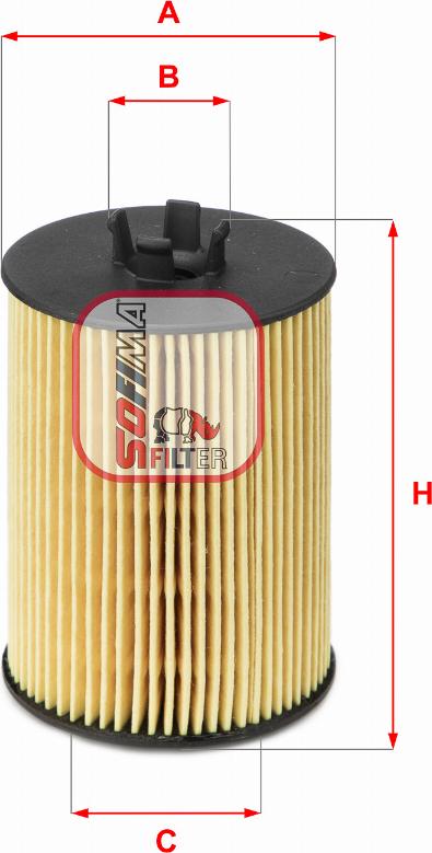Sofima S 5063 PE - Filter za ulje www.molydon.hr