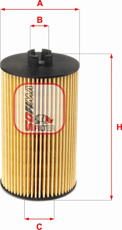 Sofima S 5007 PE - Filter za ulje www.molydon.hr