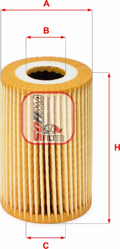 Sofima S 5014 PE - Filter za ulje www.molydon.hr