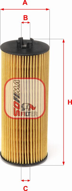 Sofima S 5204 PE - Filter za ulje www.molydon.hr