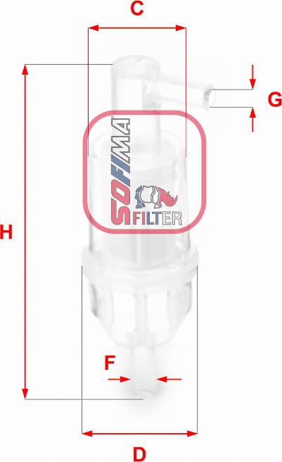 Sofima S 1013 B - Filter za gorivo www.molydon.hr