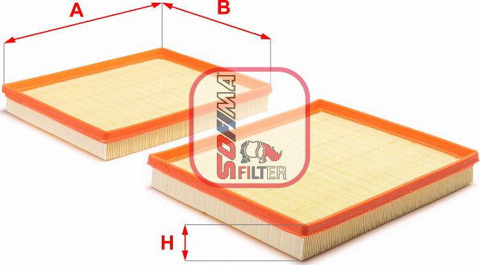 Sofima S 3B25 A - Filter za zrak www.molydon.hr