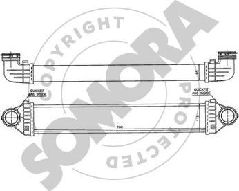 Somora 175245 - Intercooler, hladnjak www.molydon.hr