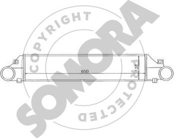 Somora 171345A - Intercooler, hladnjak www.molydon.hr