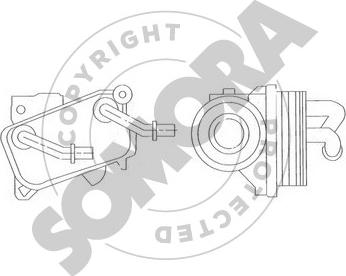 Somora 171365 - Uljni hladnjak, ulje za motor www.molydon.hr