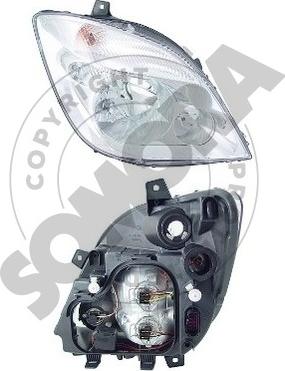 Somora 172315AH - Glavni far www.molydon.hr