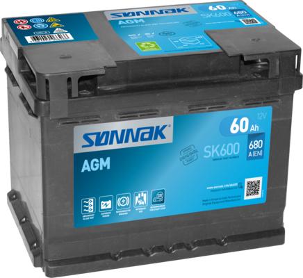Sonnak SK600 - Akumulator  www.molydon.hr