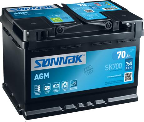Sonnak SK700 - Akumulator  www.molydon.hr