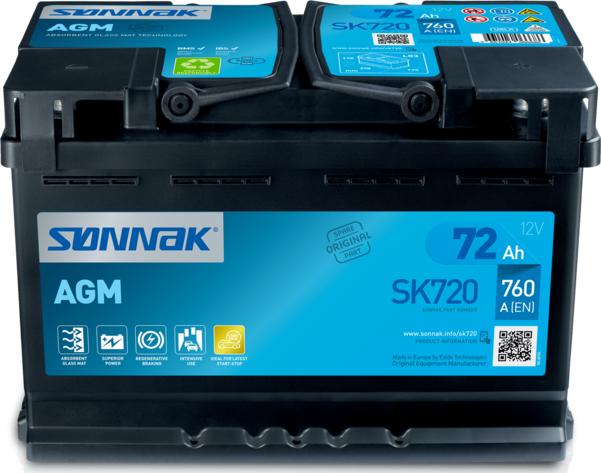 Sonnak SK720 - Akumulator  www.molydon.hr