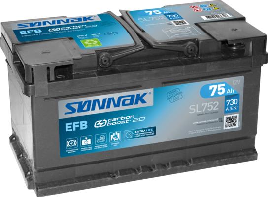 Sonnak SL752 - Akumulator  www.molydon.hr
