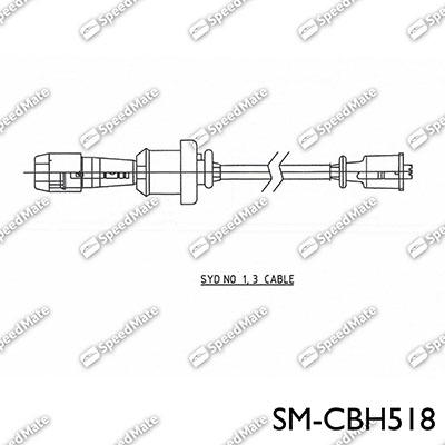 SpeedMate SM-CBH518 - Set kablova za paljenje www.molydon.hr