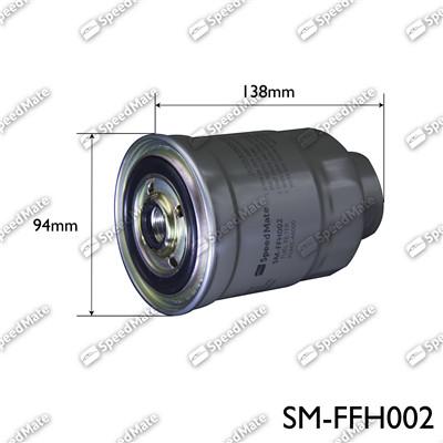 SpeedMate SM-FFH002 - Filter za gorivo www.molydon.hr