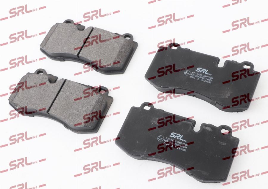 SRLine S70-0628 - Komplet Pločica, disk-kočnica www.molydon.hr