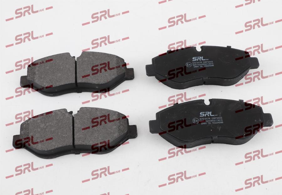 SRLine S70-0178 - Komplet Pločica, disk-kočnica www.molydon.hr