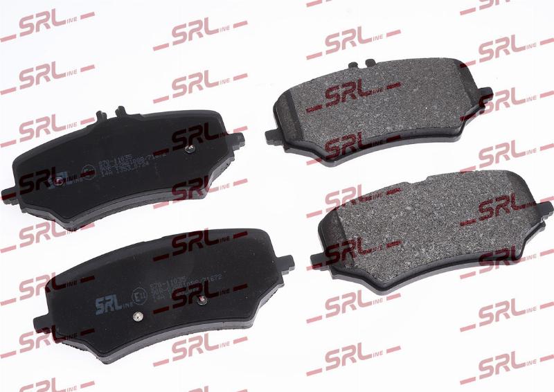 SRLine S70-11035 - Komplet Pločica, disk-kočnica www.molydon.hr