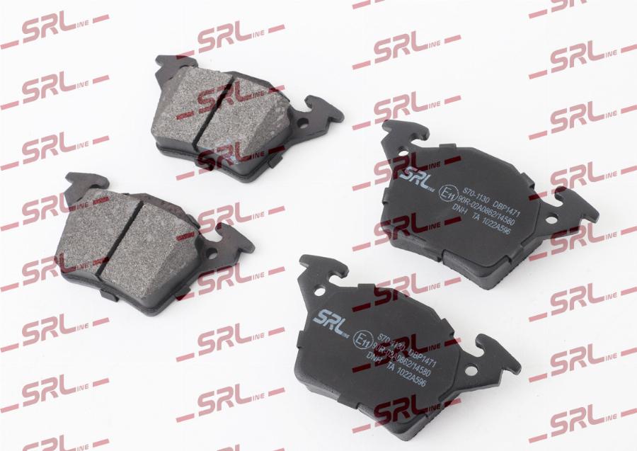 SRLine S70-1130 - Komplet Pločica, disk-kočnica www.molydon.hr