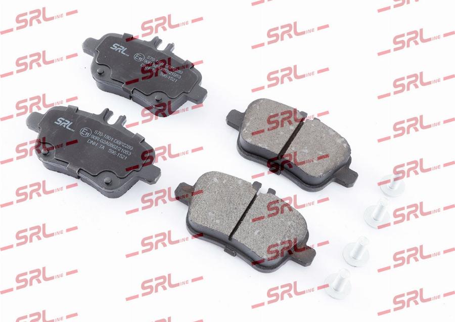 SRLine S70-1801 - Komplet Pločica, disk-kočnica www.molydon.hr