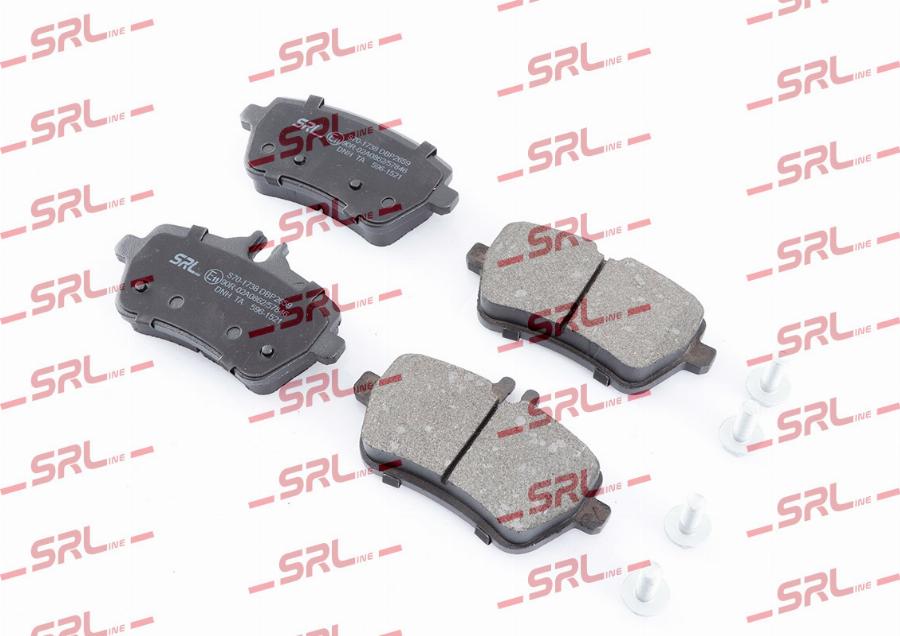 SRLine S70-1738 - Komplet Pločica, disk-kočnica www.molydon.hr