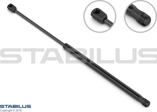 STABILUS 6241QH - Plinski amortizer, prtljaznik/utovarni prostor www.molydon.hr