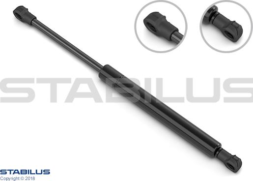 STABILUS 333206 - Plinski amortizer, prtljaznik/utovarni prostor www.molydon.hr