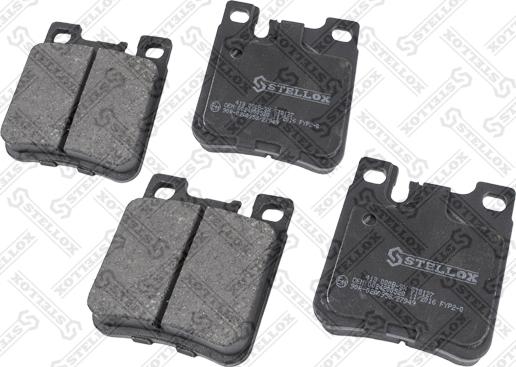 Stellox 418 000B-SX - Komplet Pločica, disk-kočnica www.molydon.hr